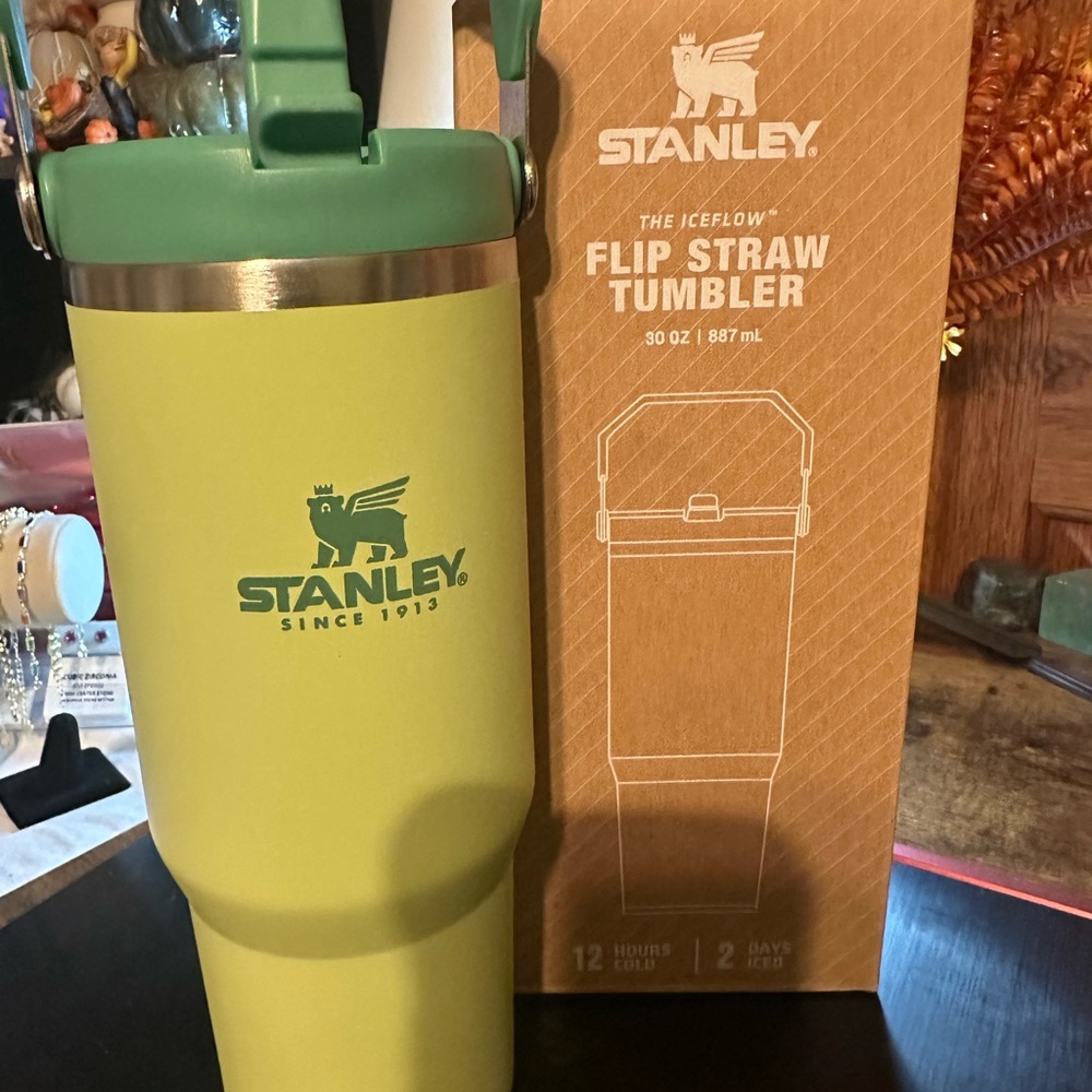 Stanley Lime Green IceFlow Tumbler